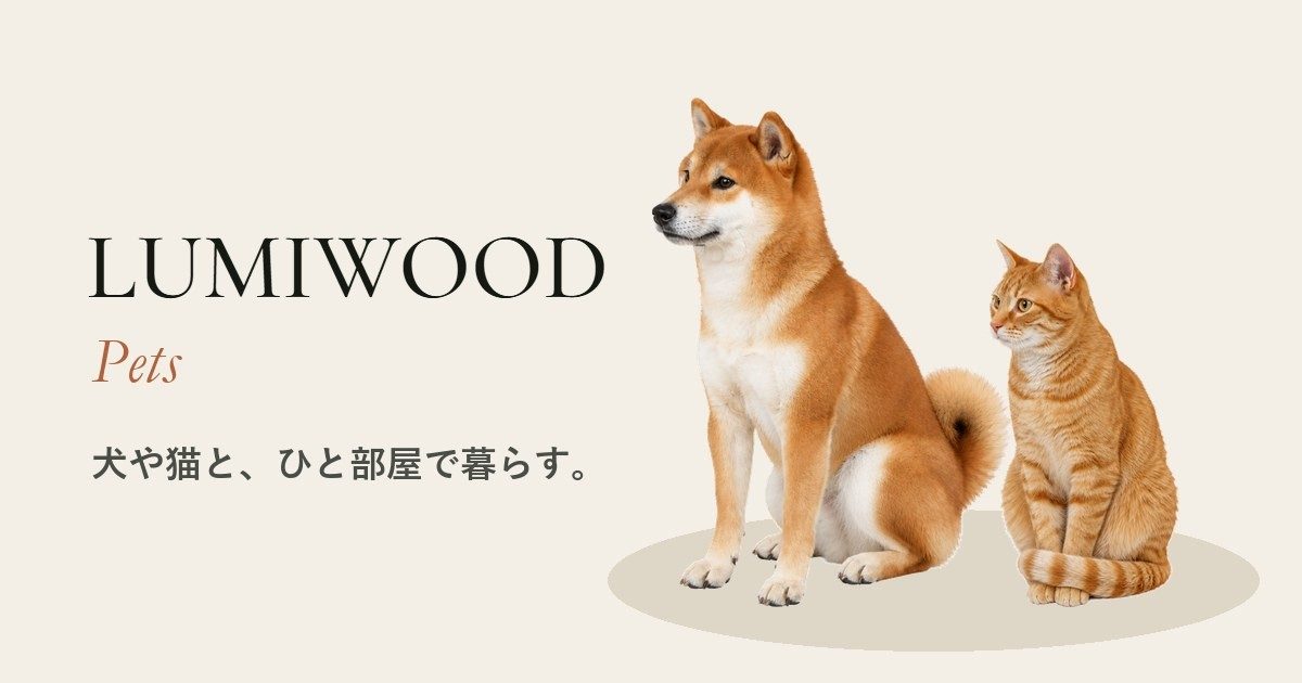LUMIWOOD Pets の柴犬